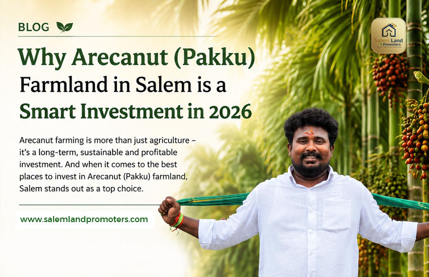 Arecanut agriculture land