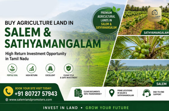 Buy Agriculture Land in Salem & Sathyamangalam